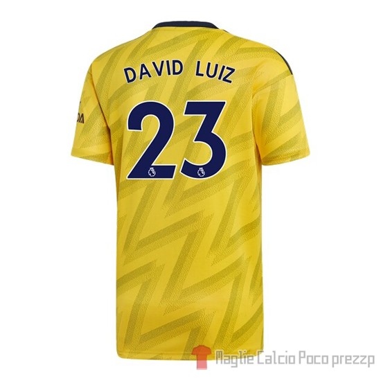 Maglia Arsenal Giocatore David Luiz Away 2019/2020 - Clicca l'immagine per chiudere